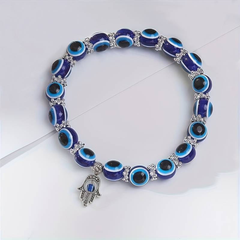 Evil Eye Ocean Style Ankle Bracelet - Karma and Luck