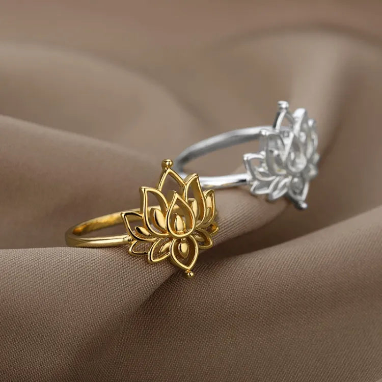 Lotus Flower - Delicate Ring