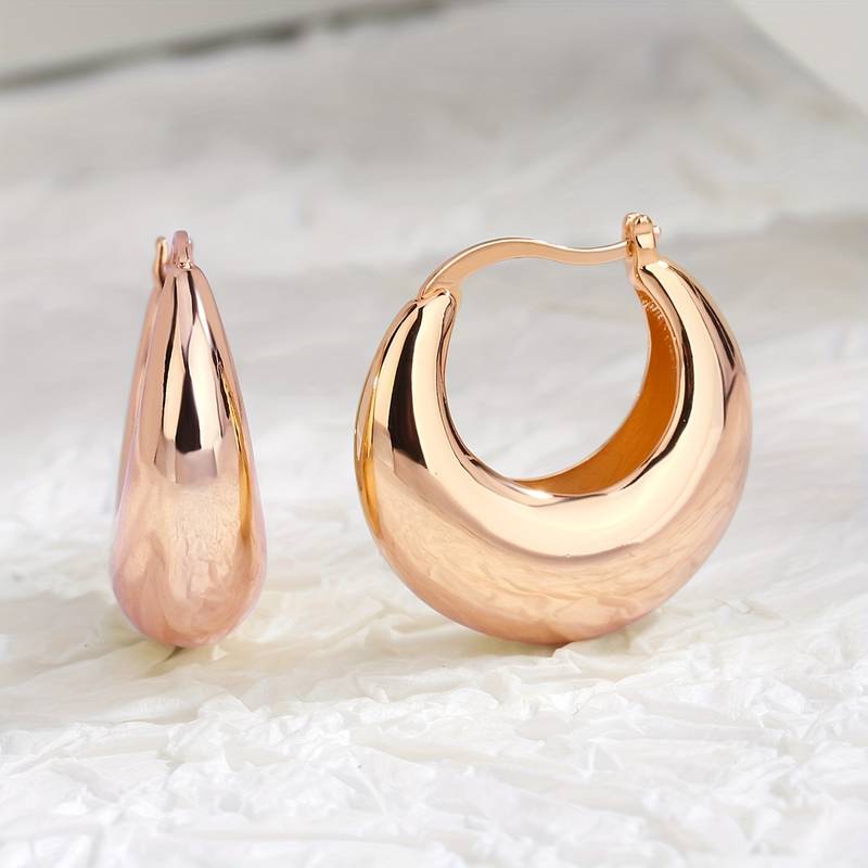 Thick Open Earrings