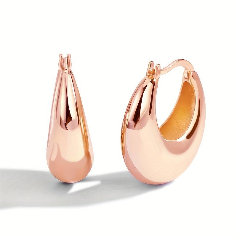 Thick Open Earrings