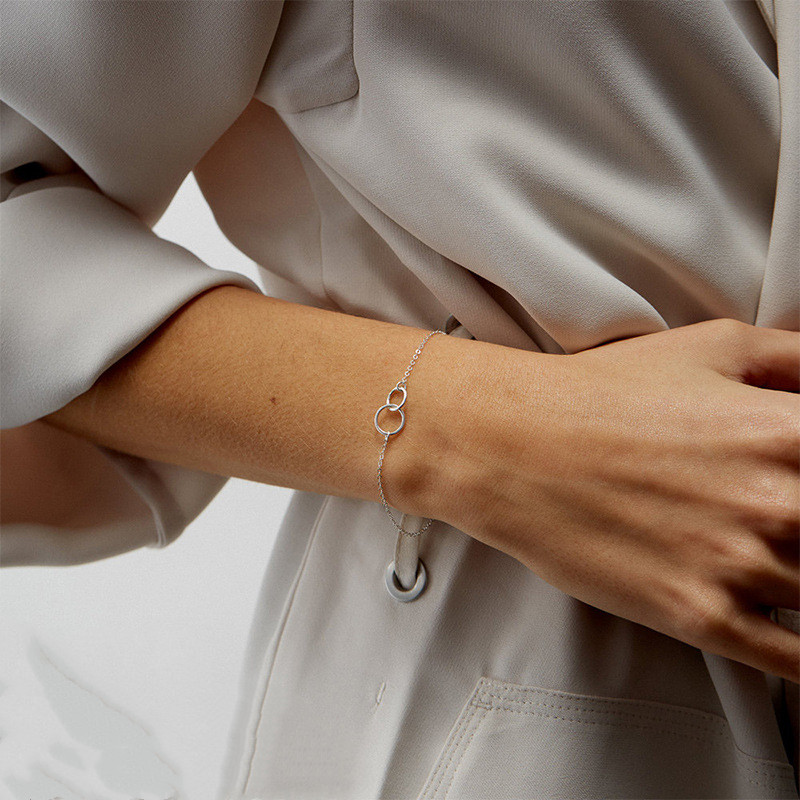 Intertwined rings bracelet - Intertwined rings