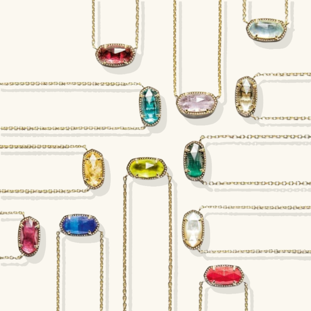Viya – Elegant Birthstone Chain