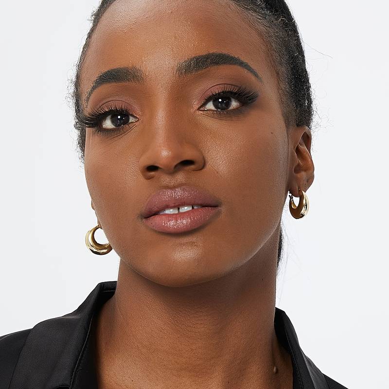 Thick Open Earrings