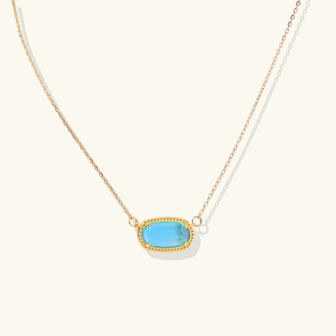 Viya – Elegant Birthstone Chain
