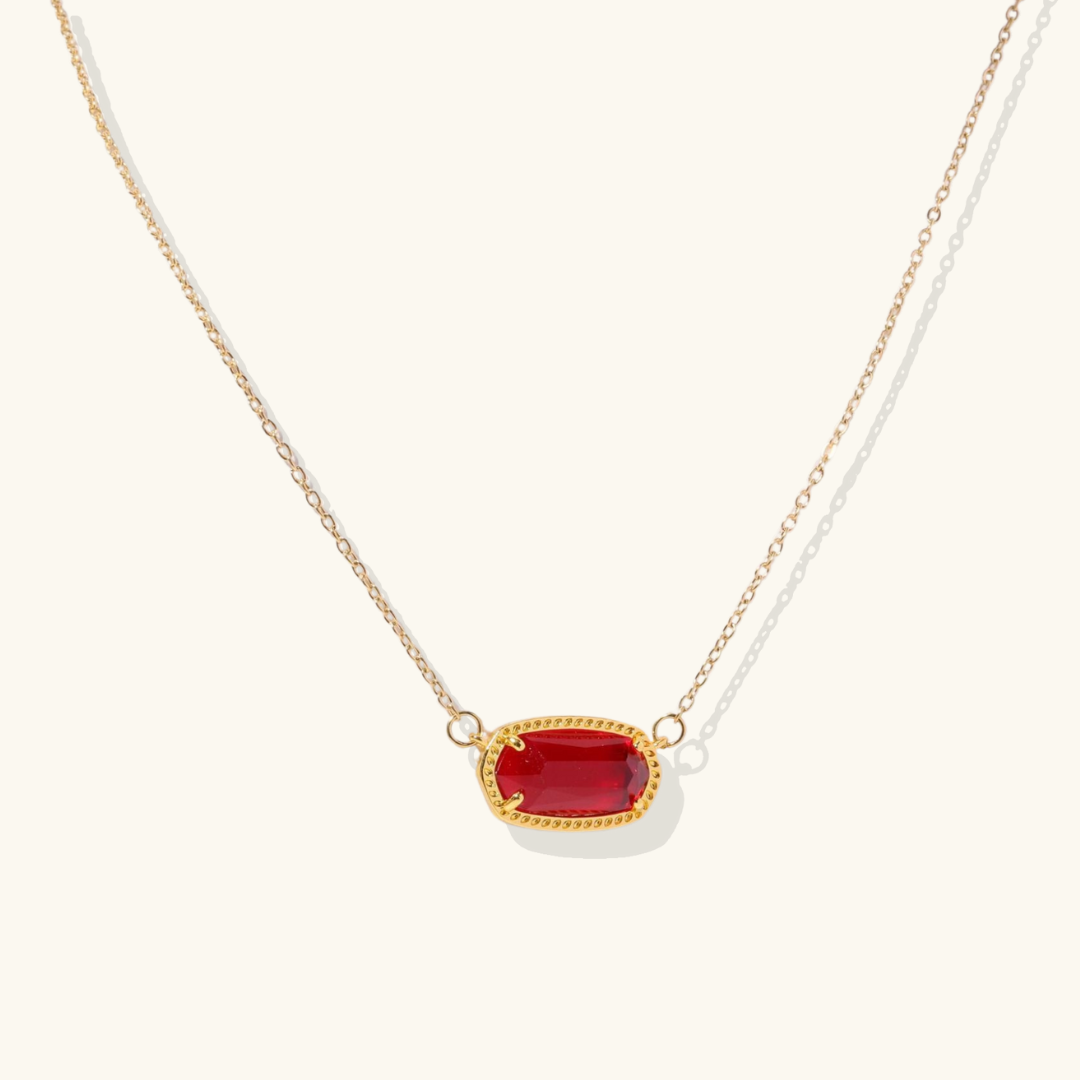 Viya – Elegant Birthstone Chain