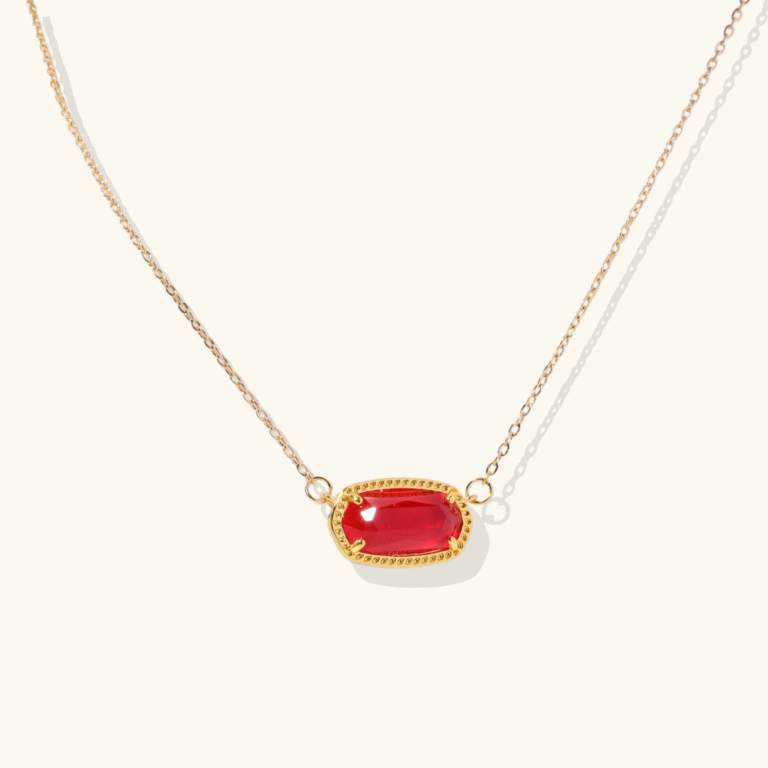 Viya – Elegant Birthstone Chain
