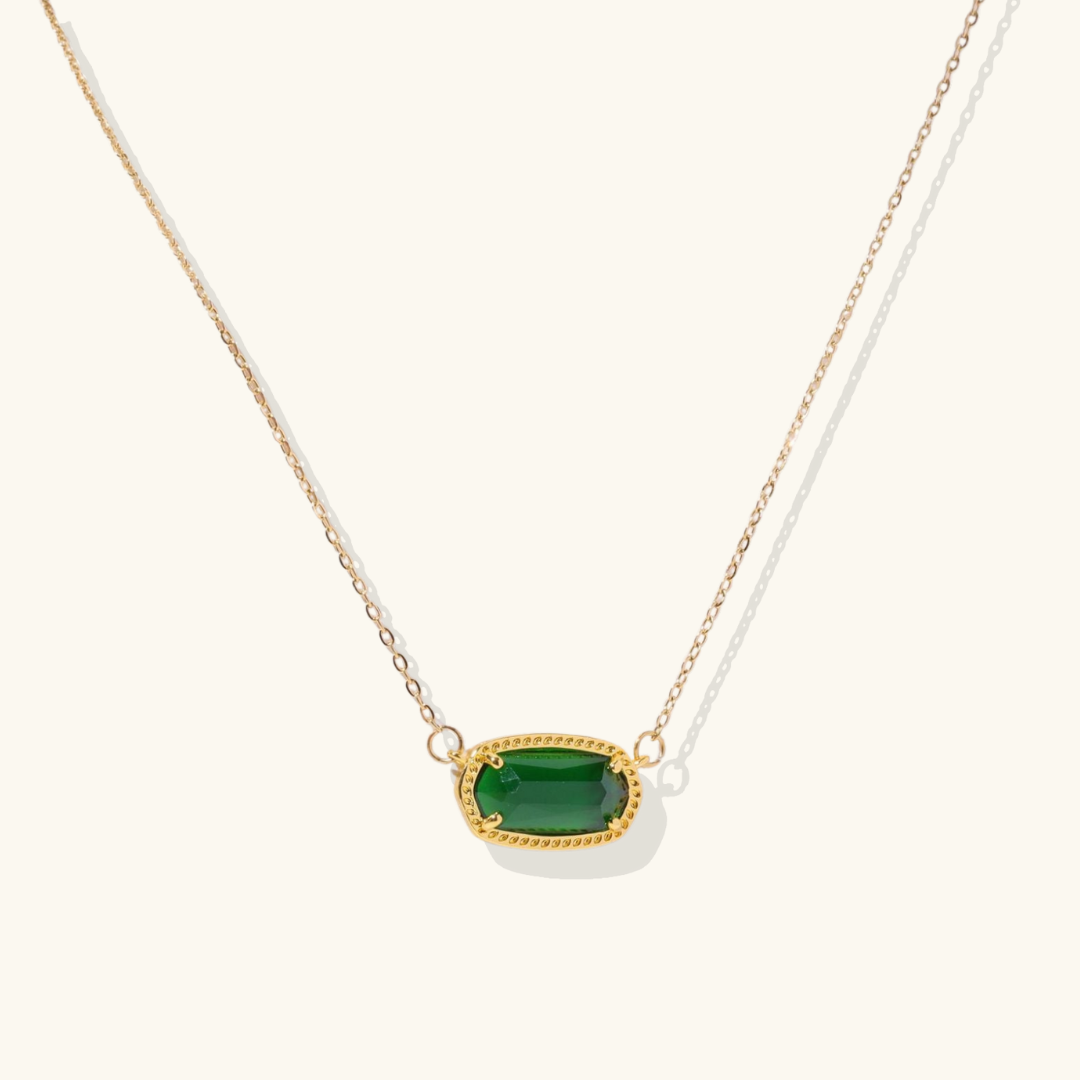 Viya – Elegant Birthstone Chain