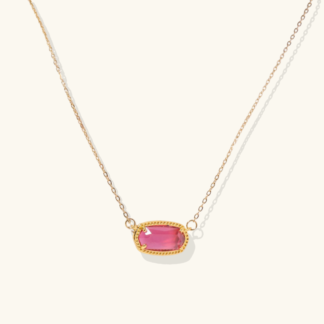 Viya – Elegant Birthstone Chain