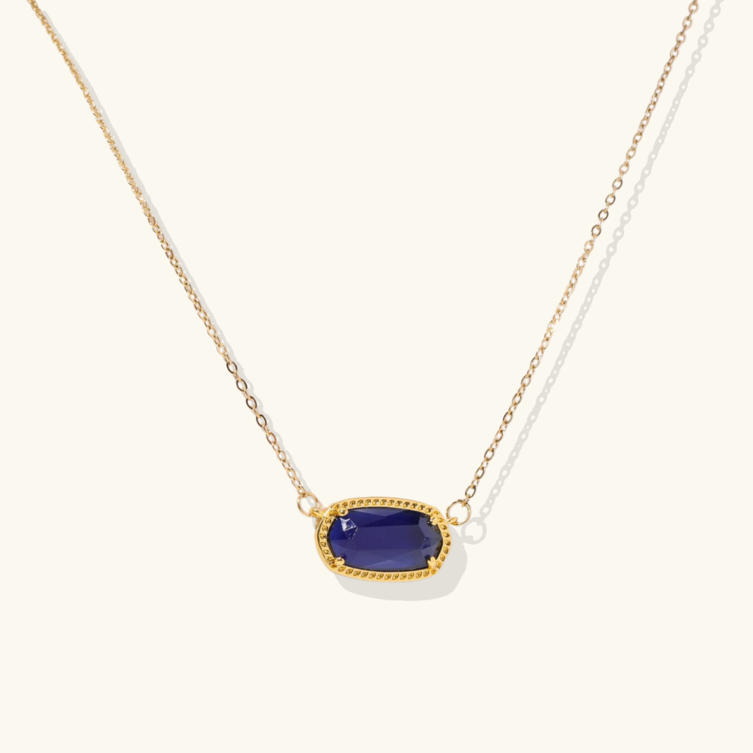Viya – Elegant Birthstone Chain