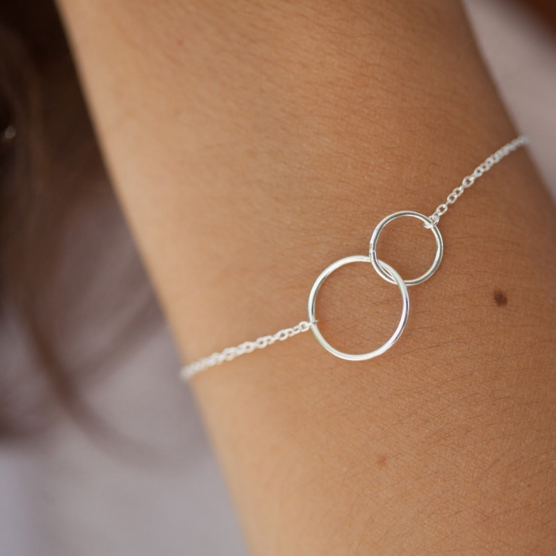 Intertwined rings bracelet - Intertwined rings
