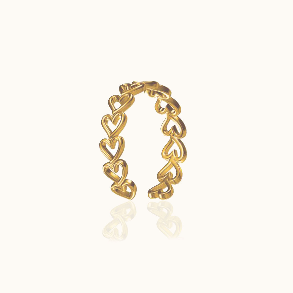 Jia - High heart ring