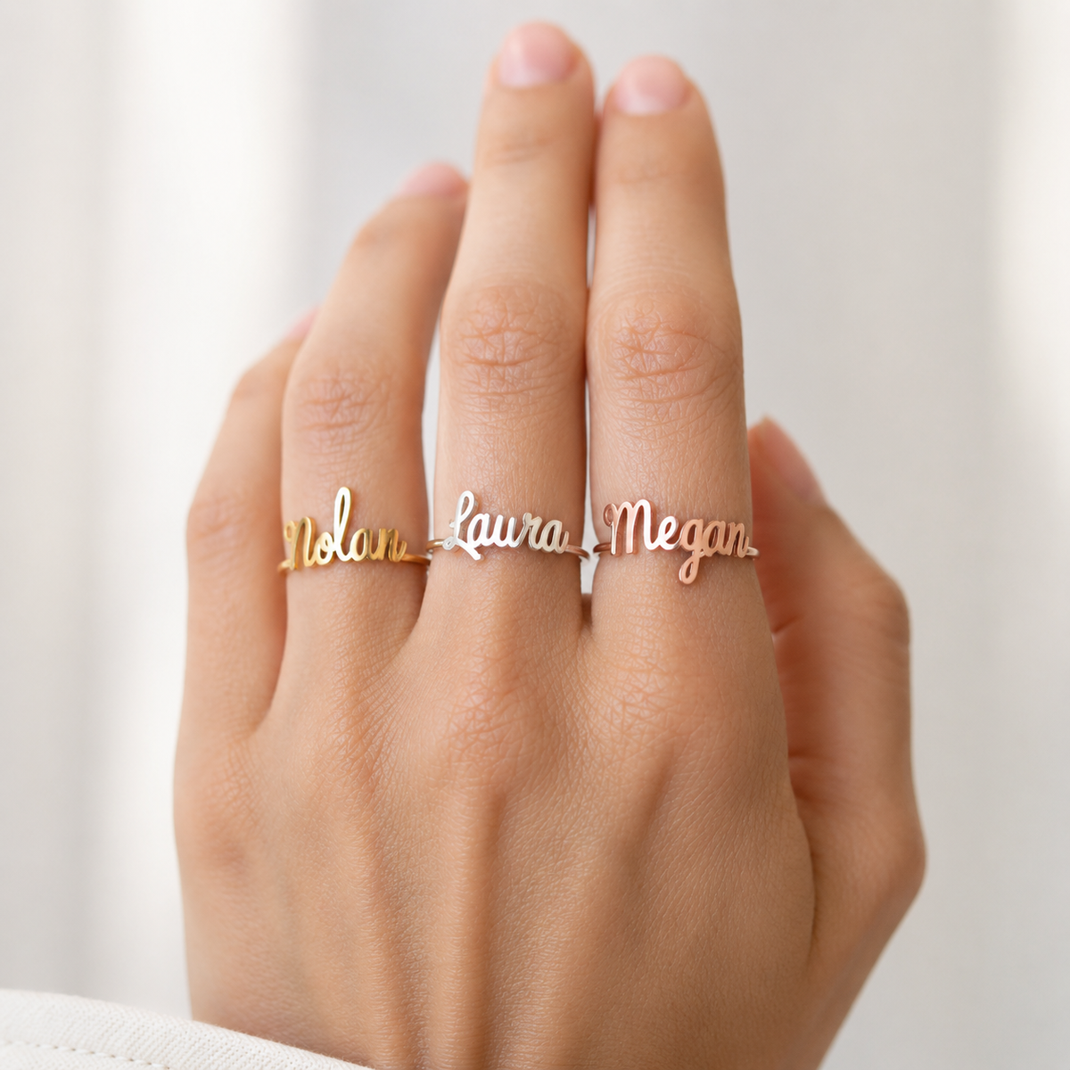 Personalized Name Ring - Custom Ring