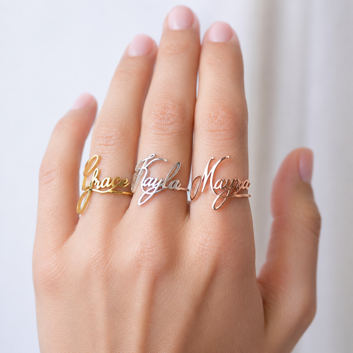 Personalized Name Ring - Custom Ring