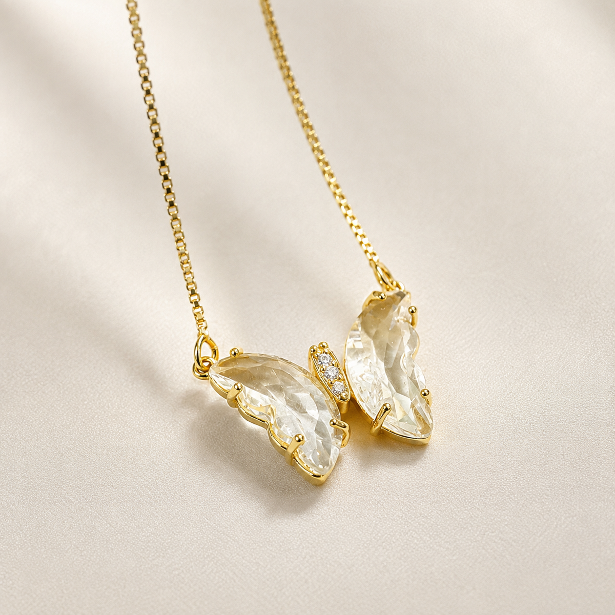 Evelyn - Butterfly Shaped Necklace