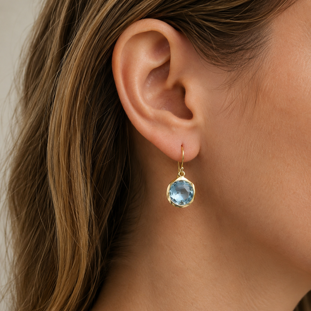 Azura – Vintage Blue Earrings