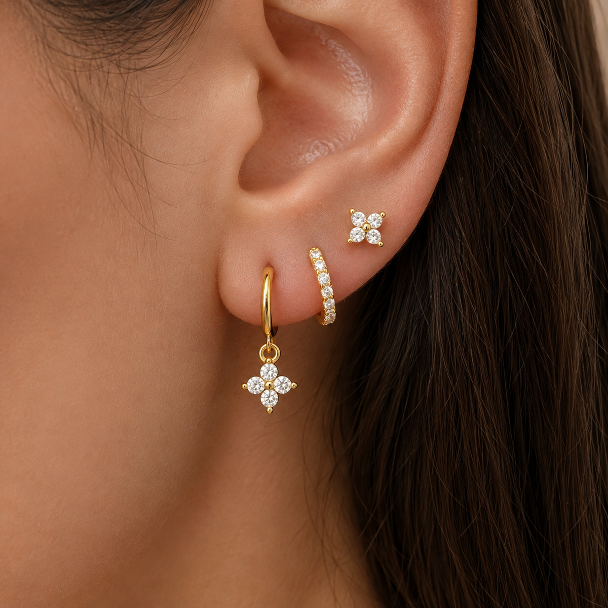 Selena – Set of Clip Earrings
