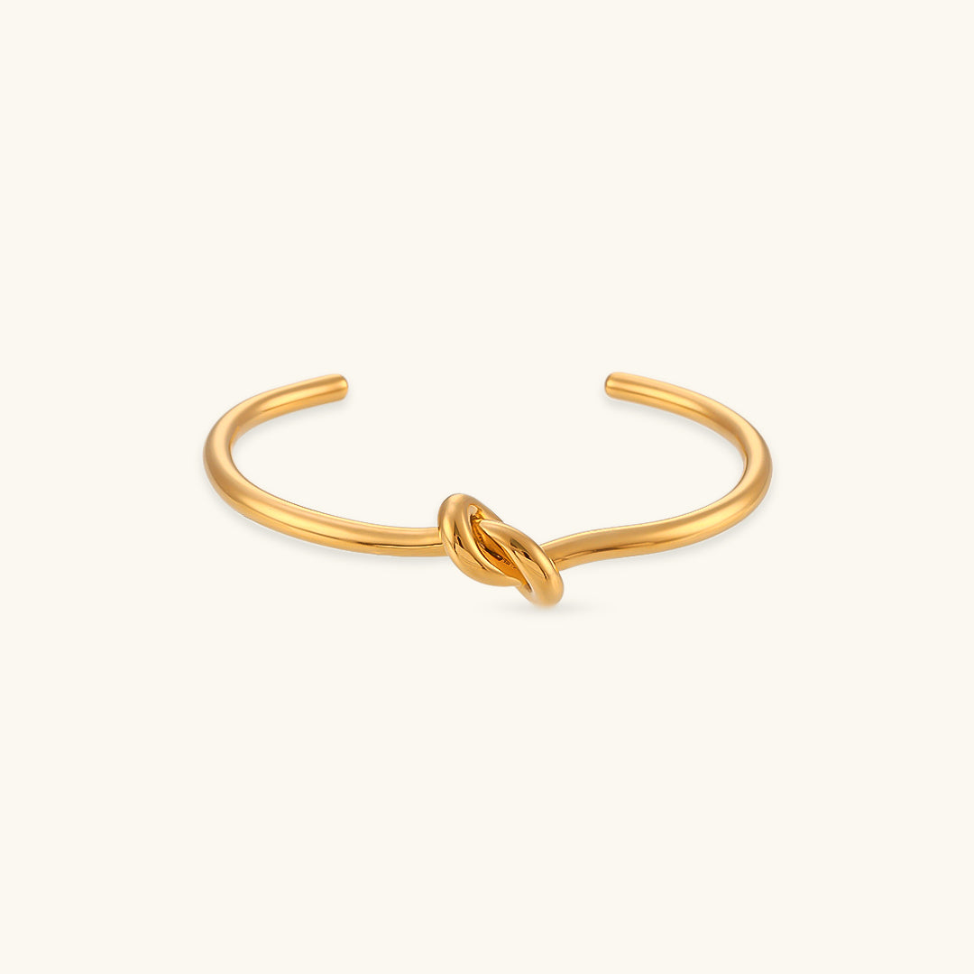 Louisa - Gold knot bracelet