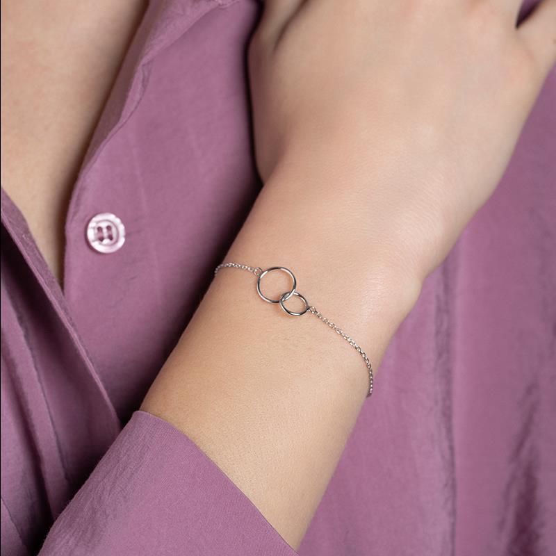 Intertwined rings bracelet - Intertwined rings