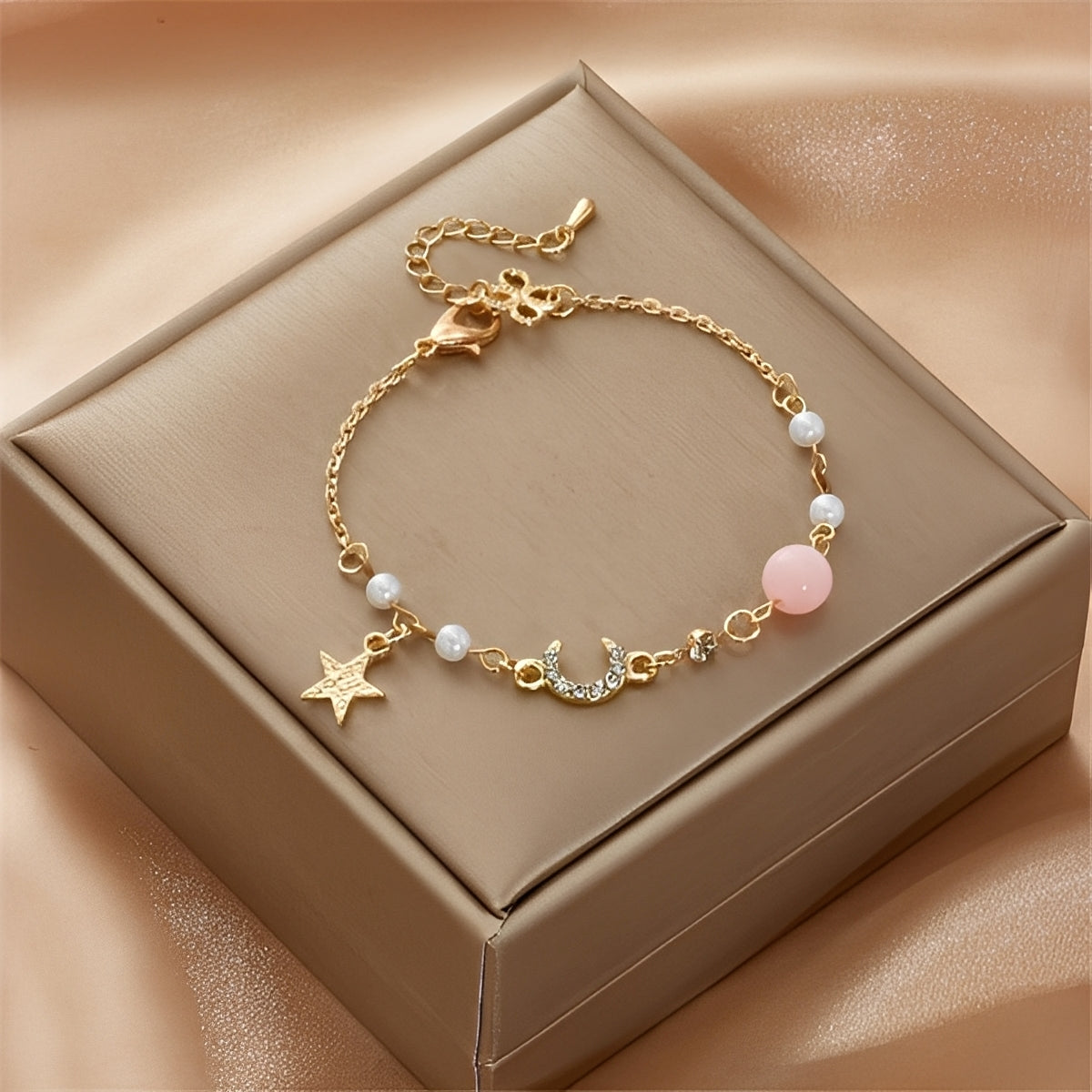 Selina – Moon and Star Bracelet