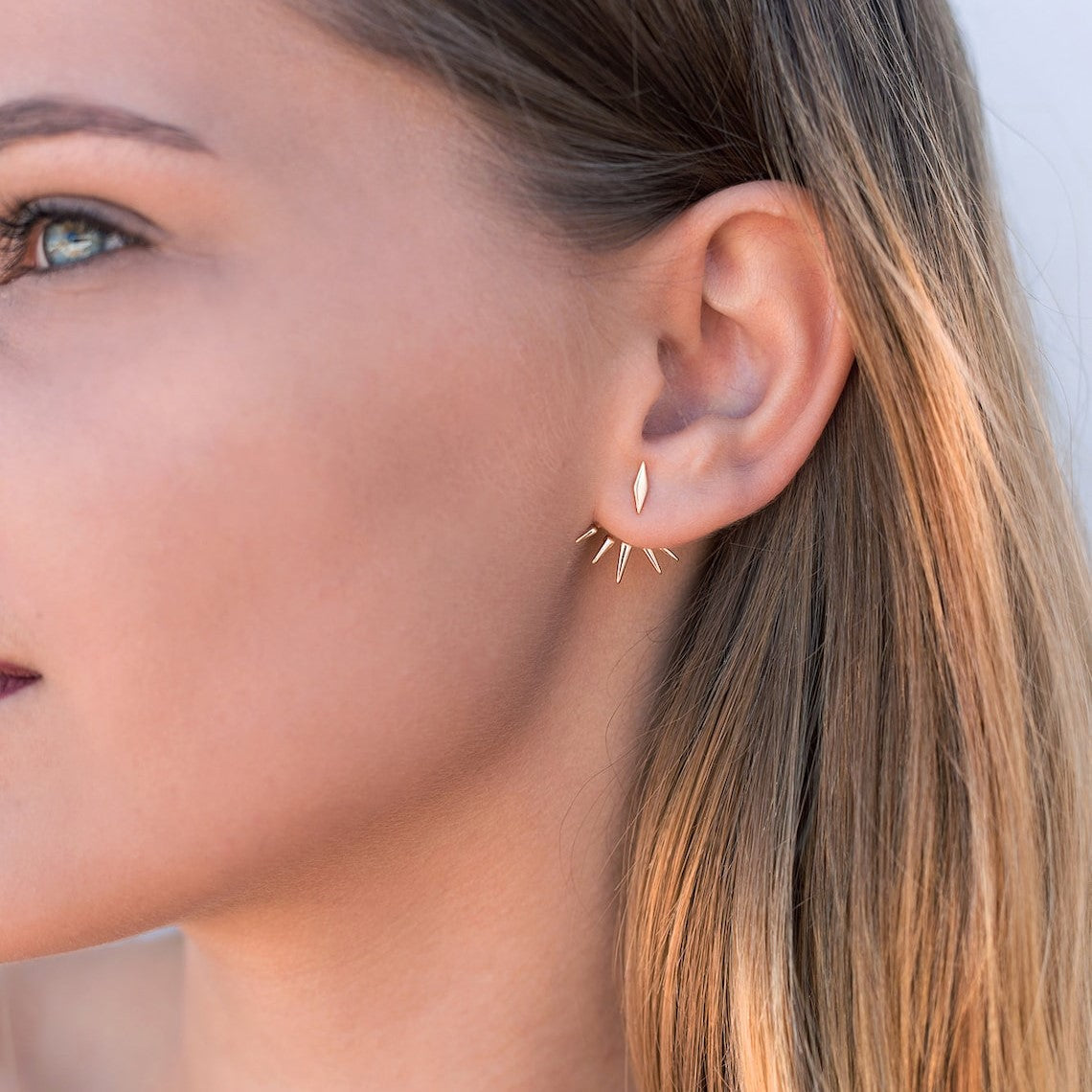 Spike earrings - Minimalist earrings