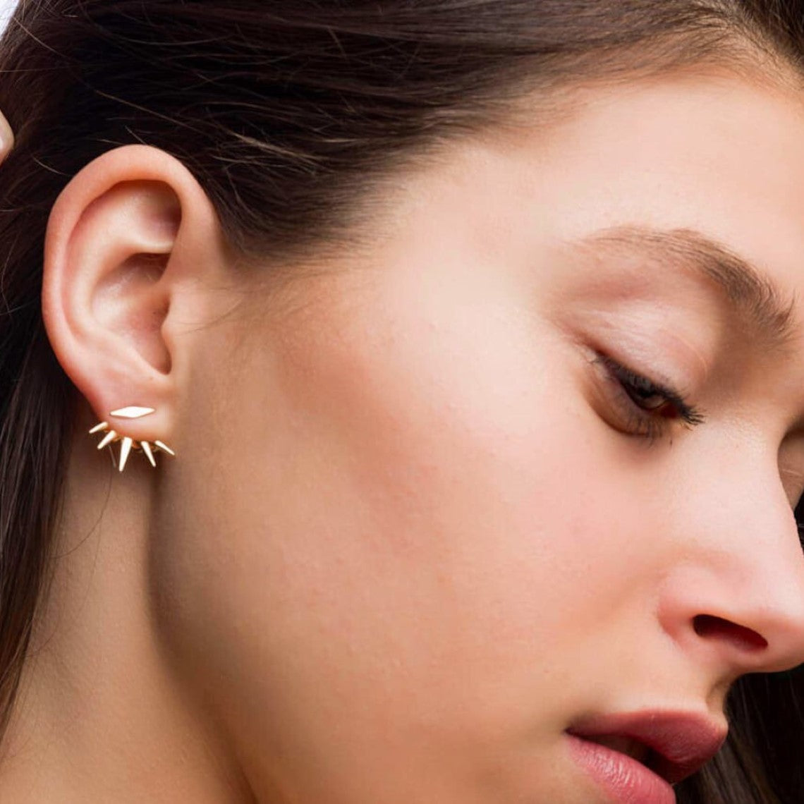 Spike earrings - Minimalist earrings