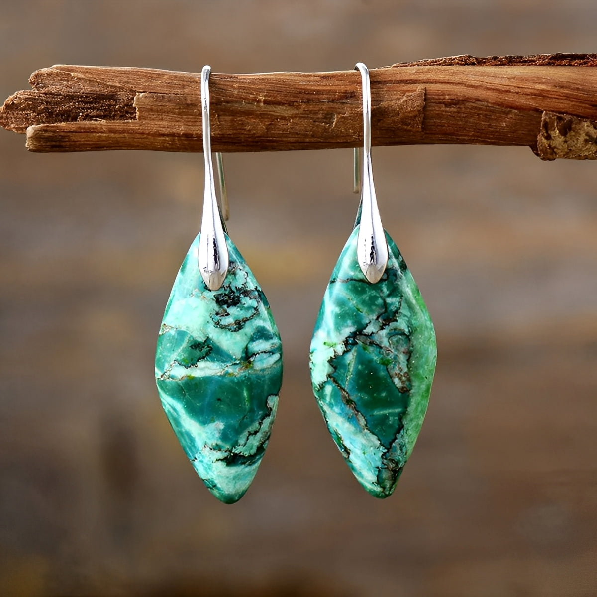 Lucie – Natural Stone Earrings