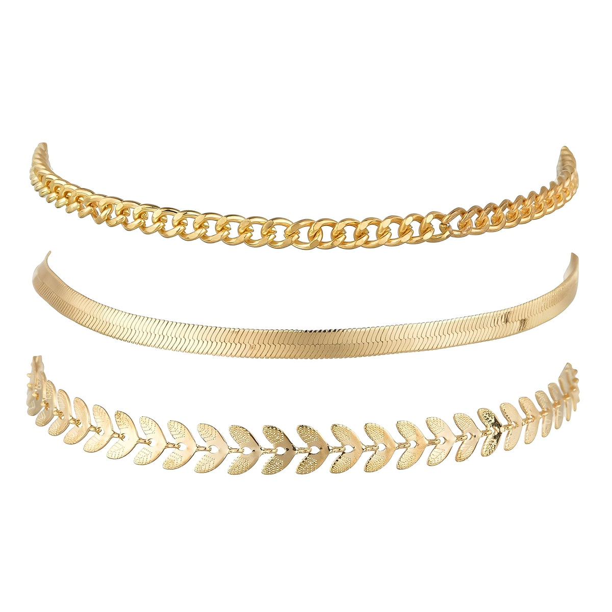 Odelia – Elegant golden ankle bracelet