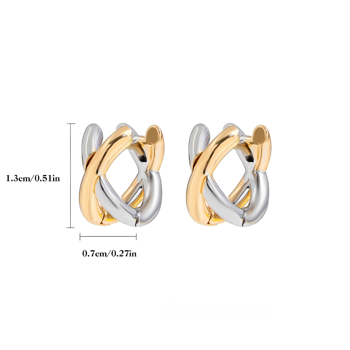 Nikka – Elegant Intertwined Hoops