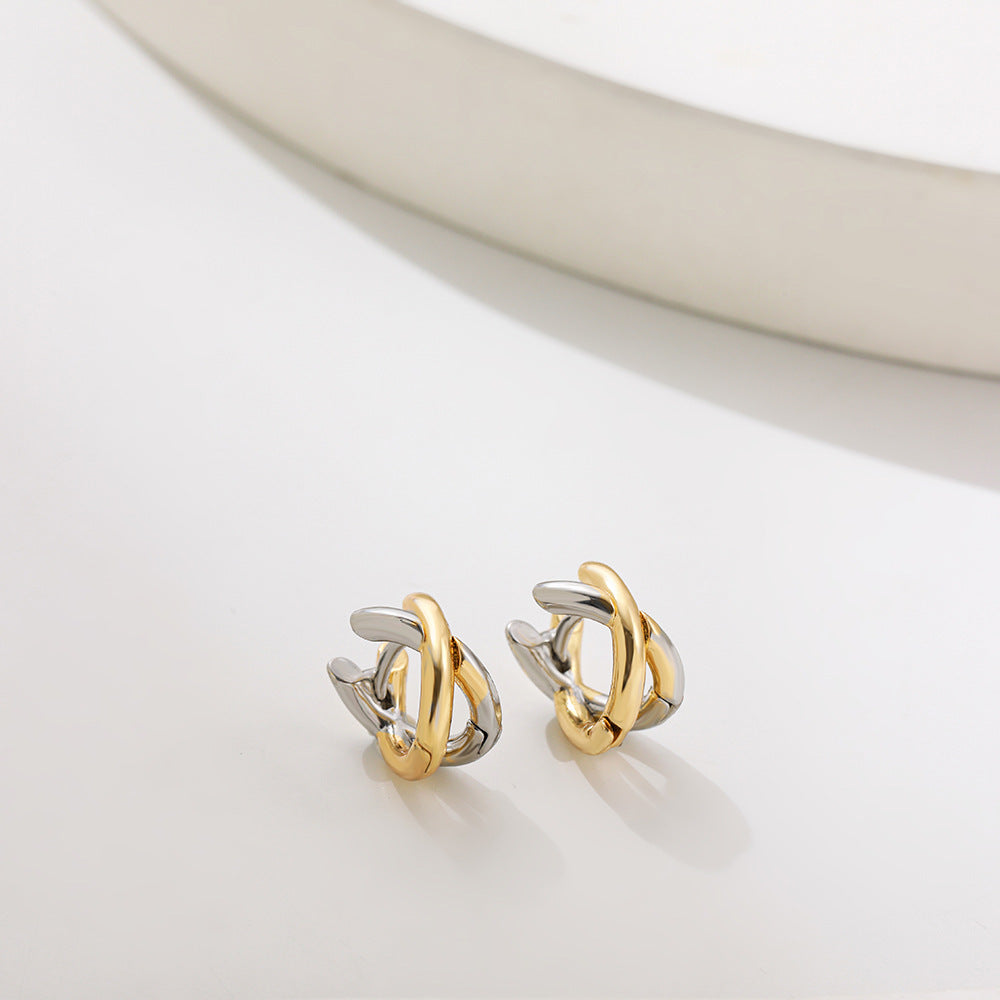 Nikka – Elegant Intertwined Hoops